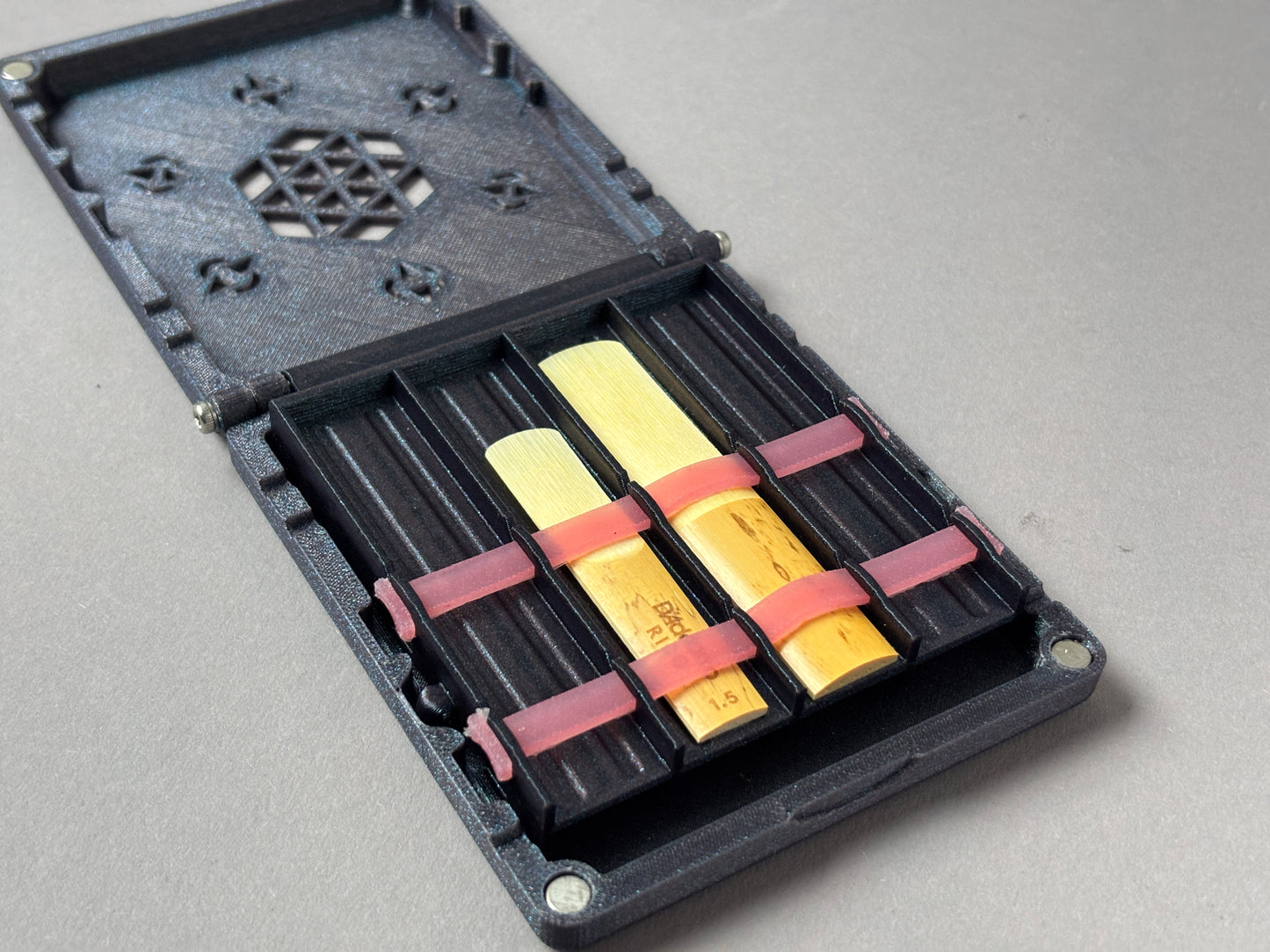 Case for 8 Clarinet and Saxophone Reeds