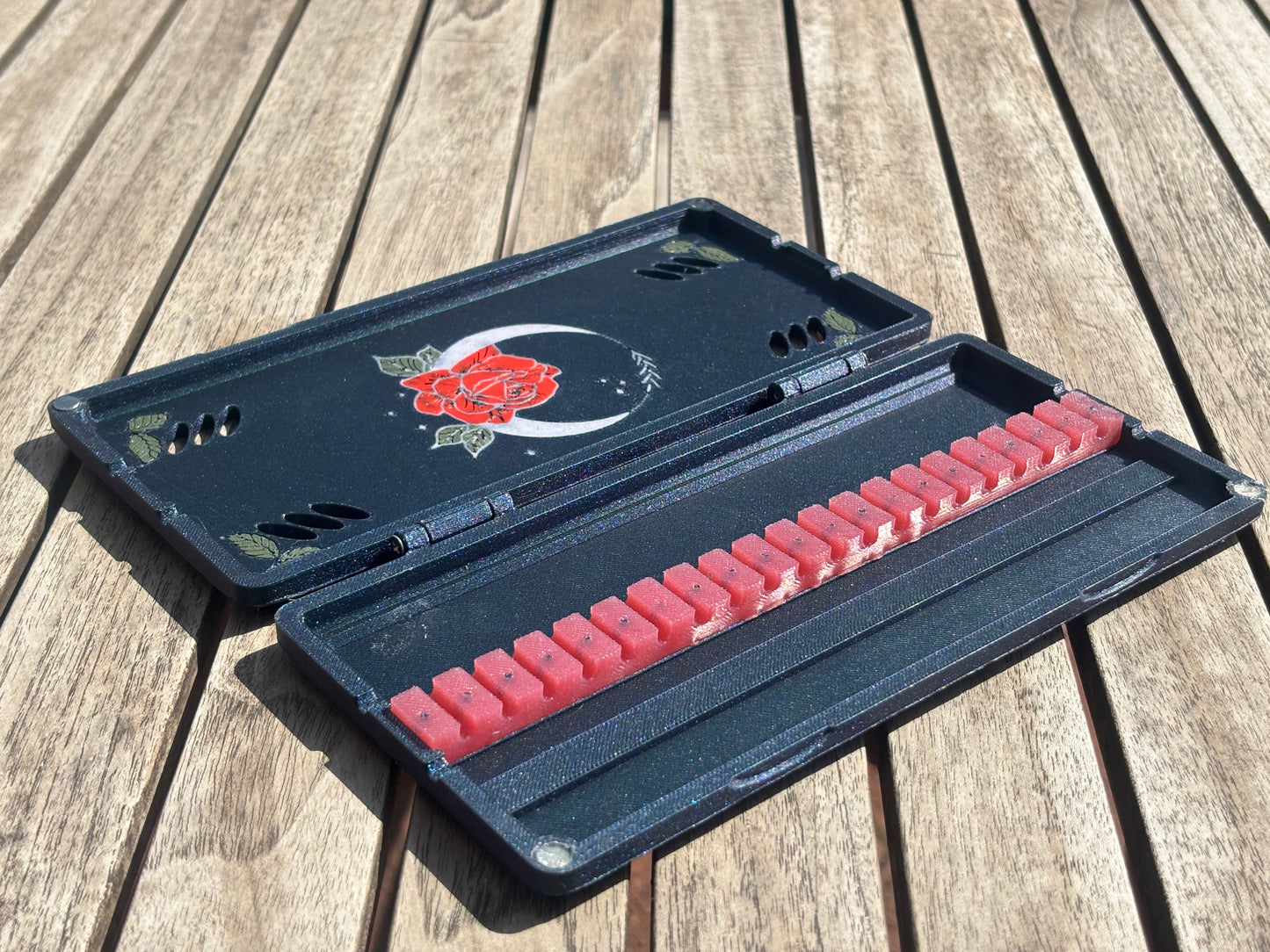 Reed Case for 20 Oboe Reeds “Rose”