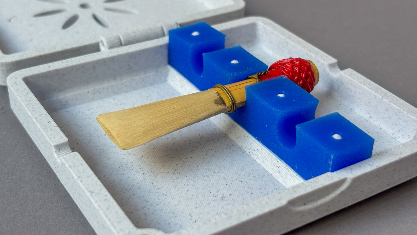 Étui pour 3 anches de contrebasson