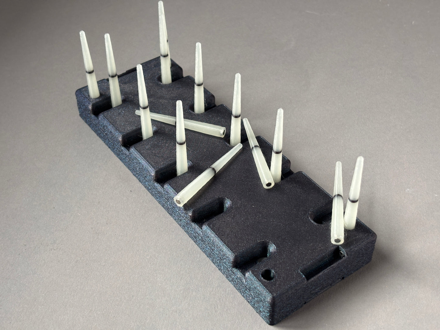Magnetic Stackable Drying Rack for 14 Bassoon Reeds