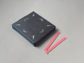 reed case for clarinet saxophone reeds handmade black blue