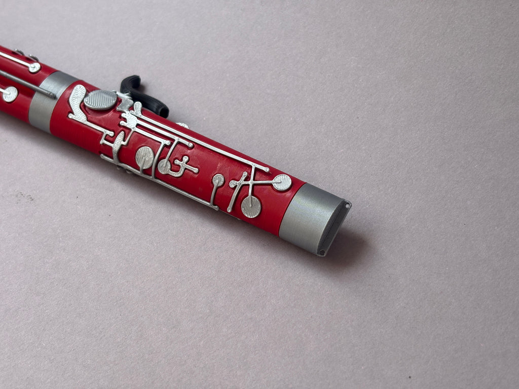 handmade replica miniature bassoon boot