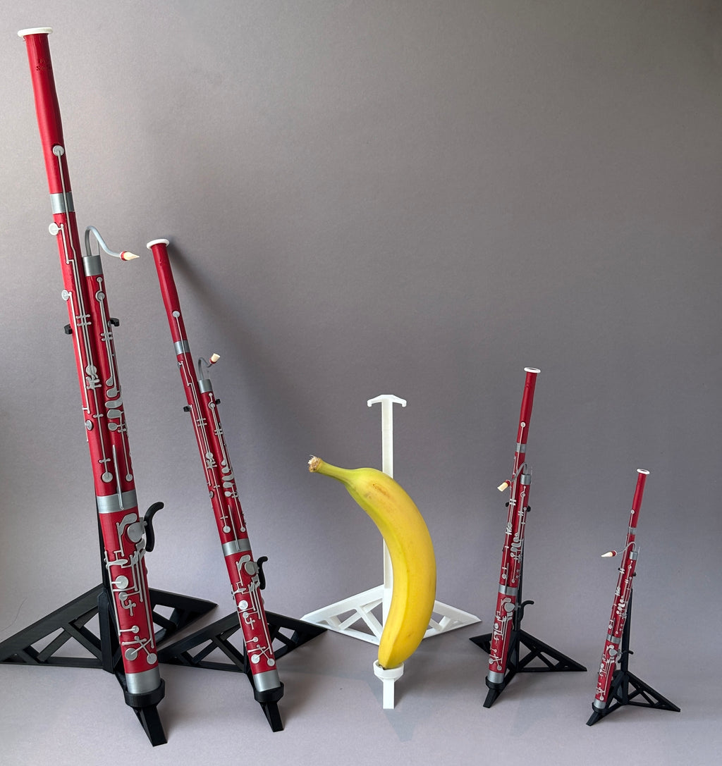 present for bassoonist miniature bassoons toys collection fswstudio handmade