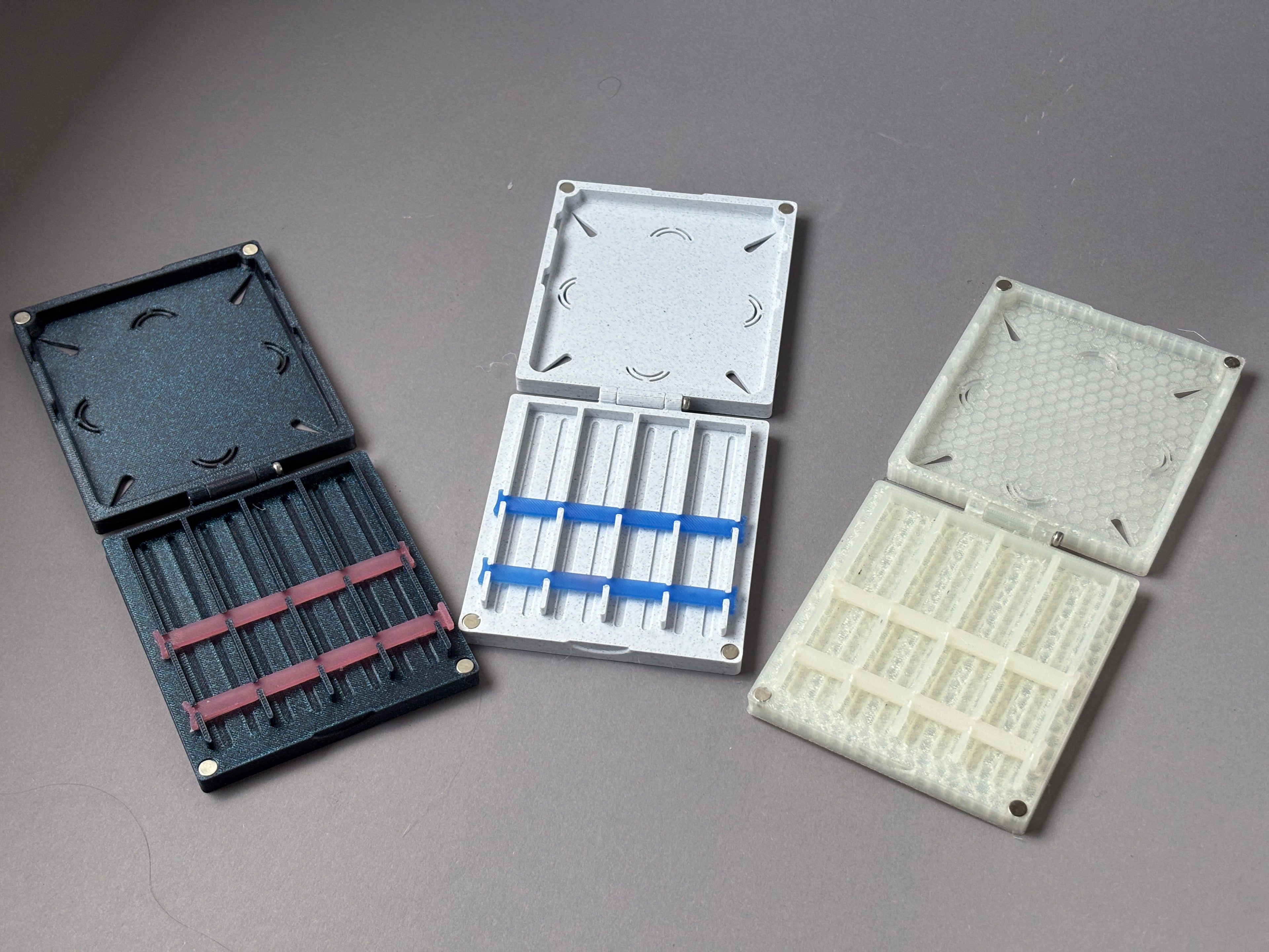 open design reed cases for clarinet and saxophone combined removable holders 4 reeds 