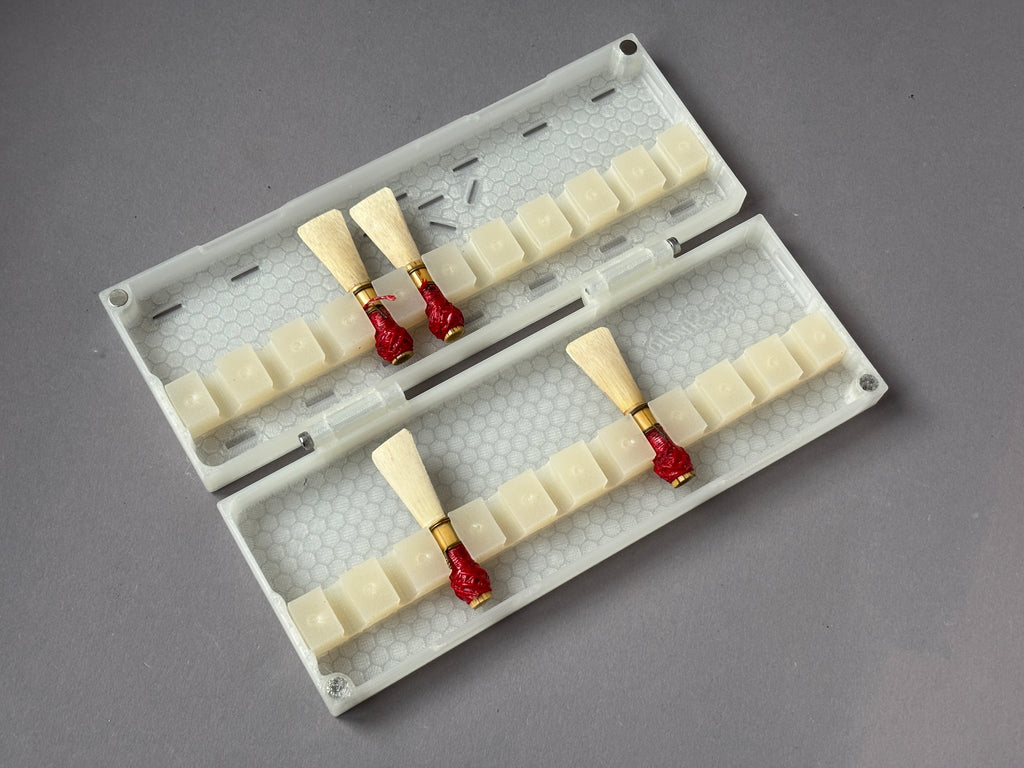 bassoon reed case slim thin with reeds fswstudio