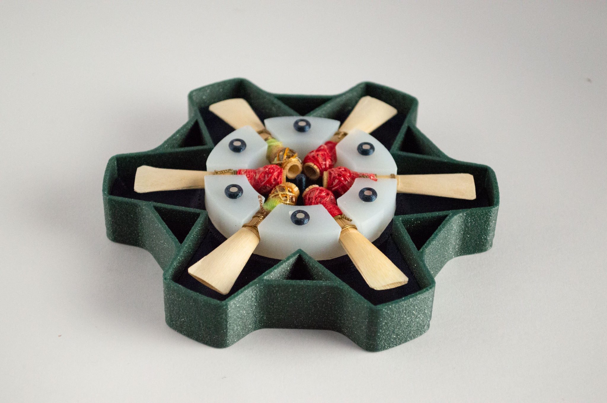 HEX-Case - Magnetic Bassoon Reed Case for 6 Reeds