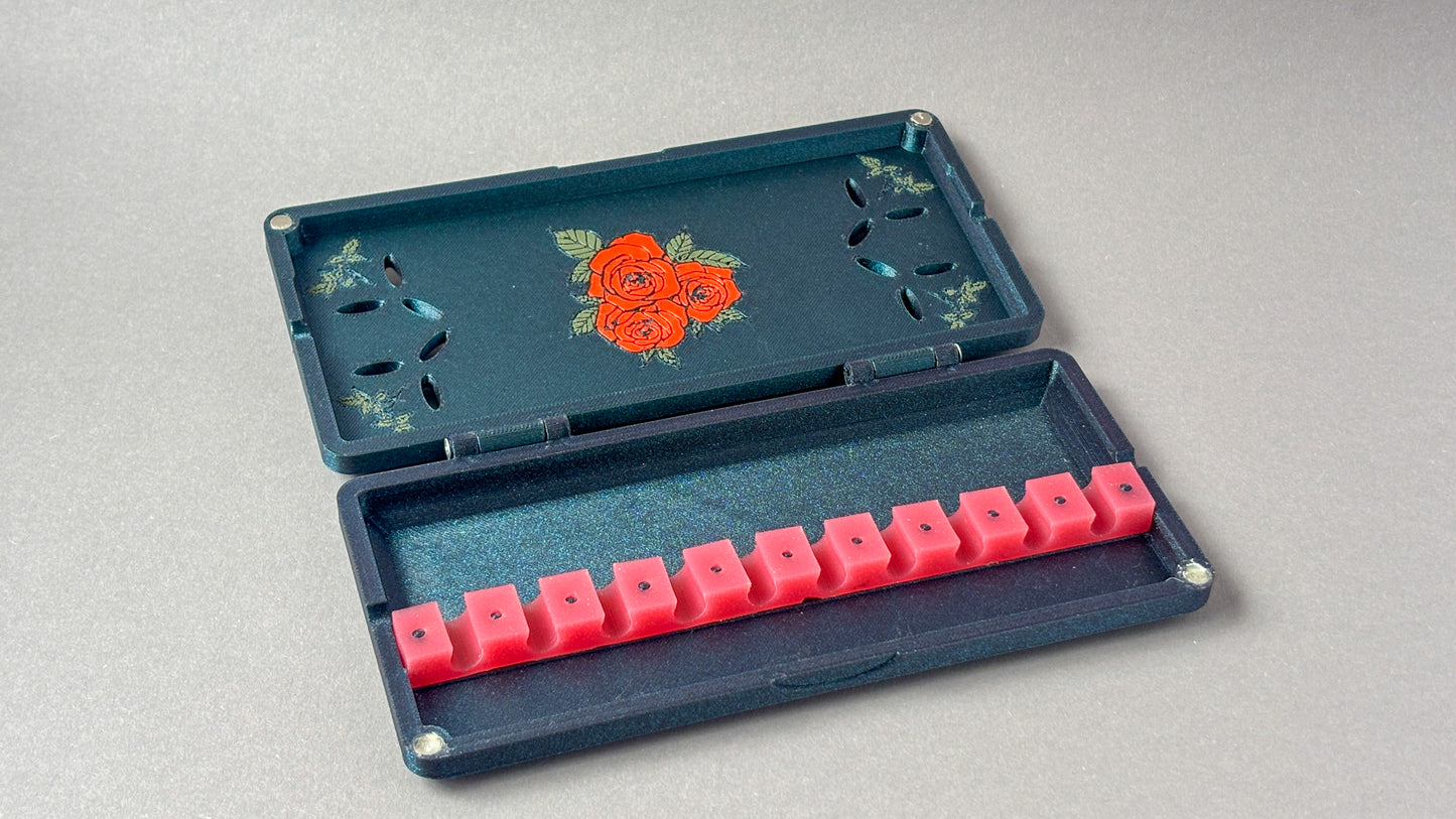 Reed Case For 10 Bassoon Reeds “Rose”