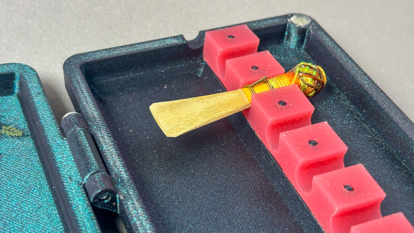 Reed Case For 10 Bassoon Reeds “Rose”