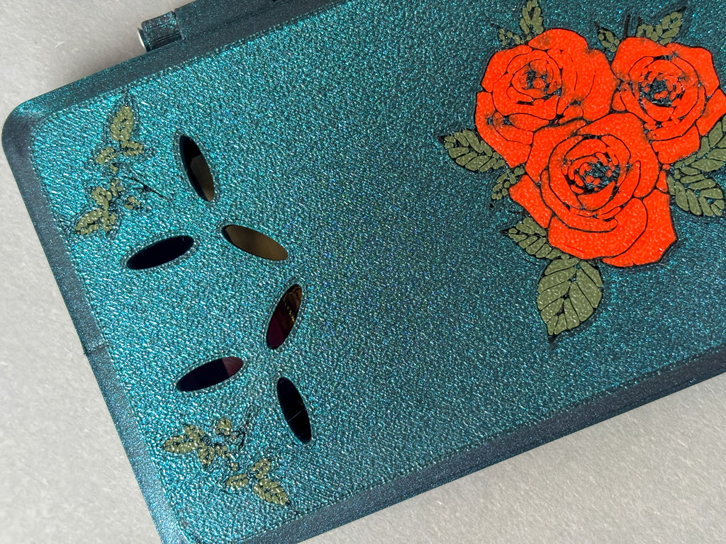rose black blue red finish special ventilation holes