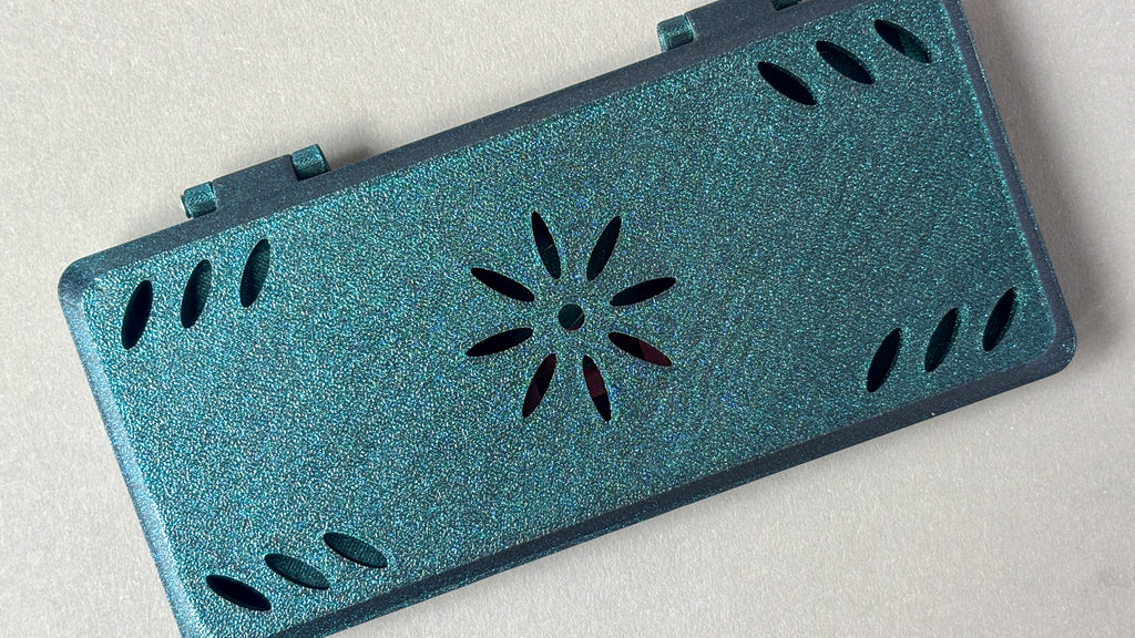 black blue bassoon reed case for 10 reeds