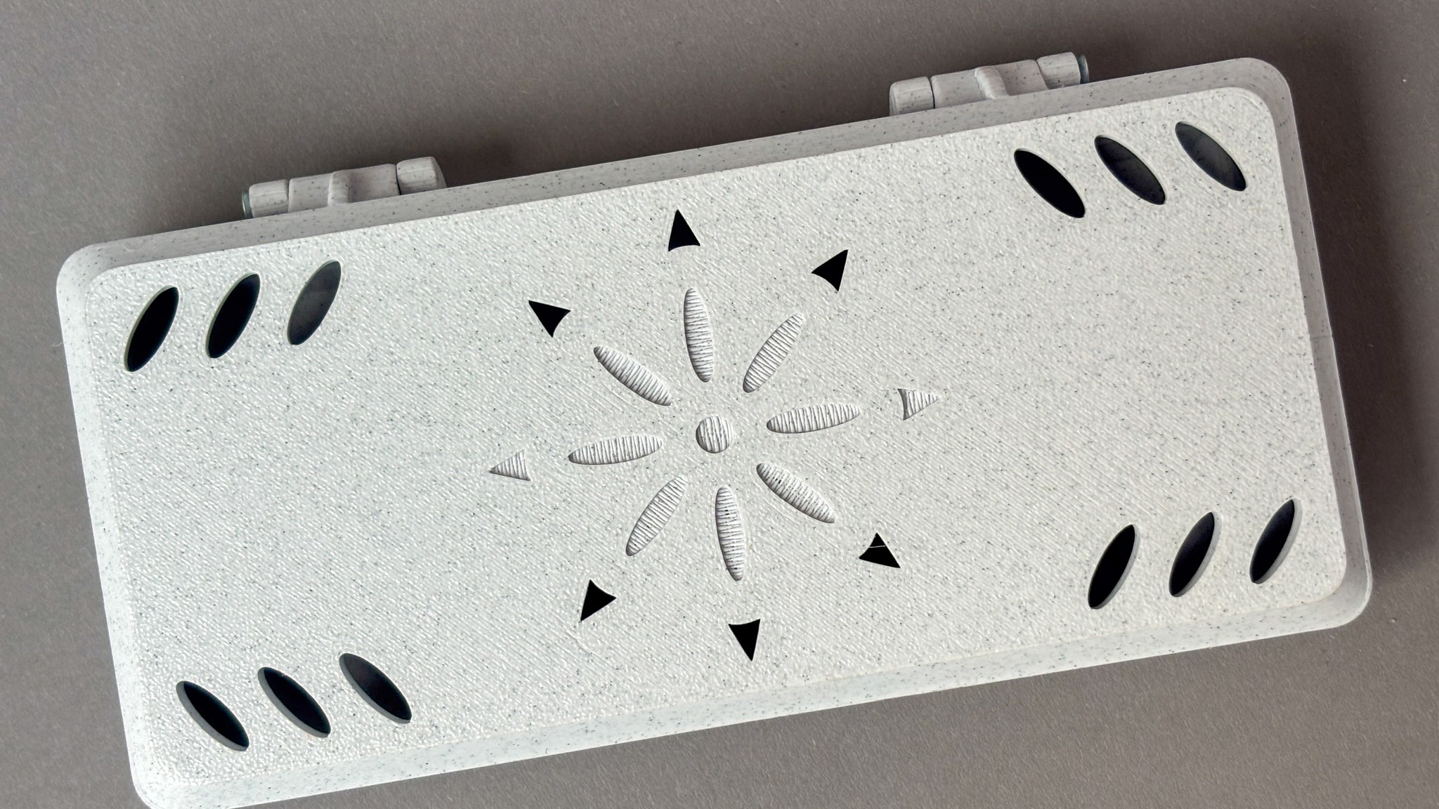 marble white bassoon case top