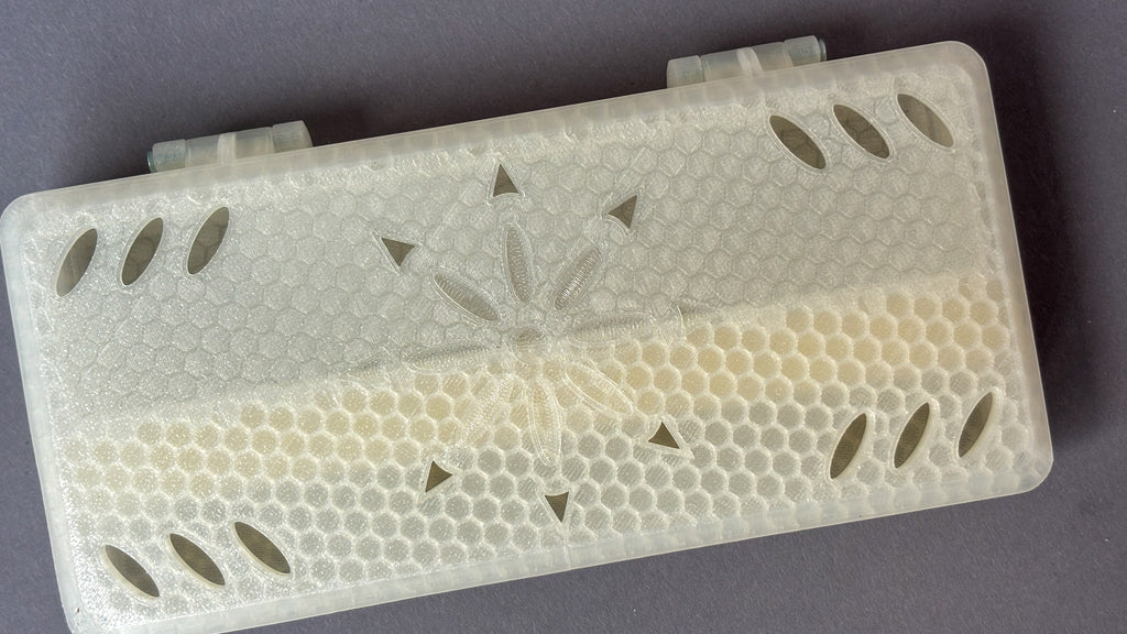 clear bassoon case honeycomb finish
