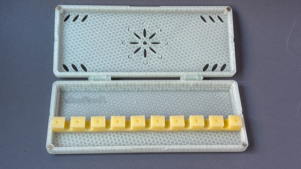 open contrabassoon reed case for 9 reeds fswstudio