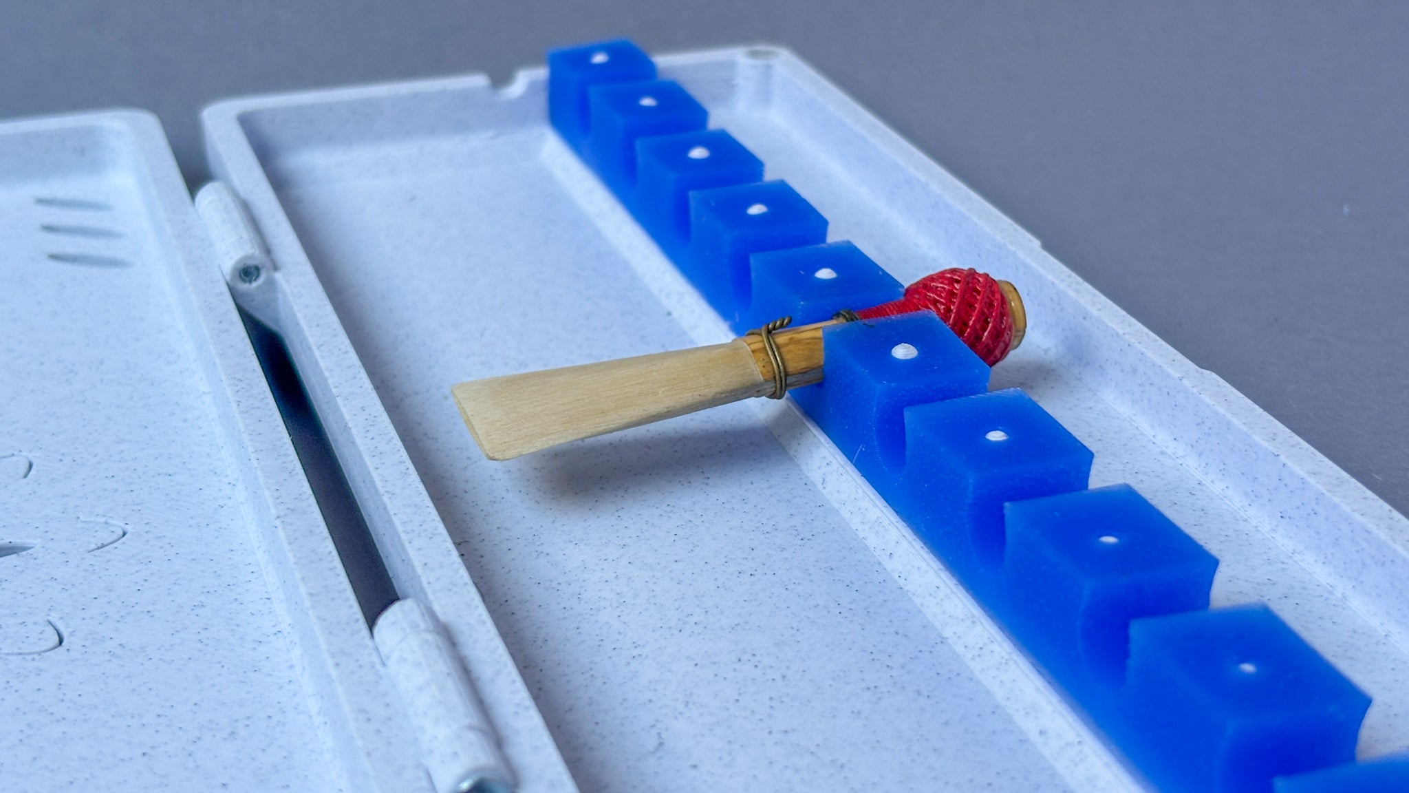 contrabassoon reed inside fswstudio reed case 