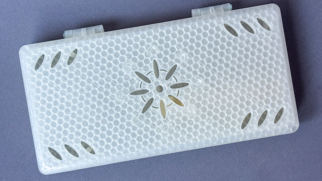 honeycomb finish reed case for bassoon and contrabassoon combined