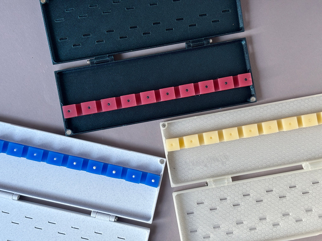 contrabassoon reed cases slim with removable custom holders custom colors handmade