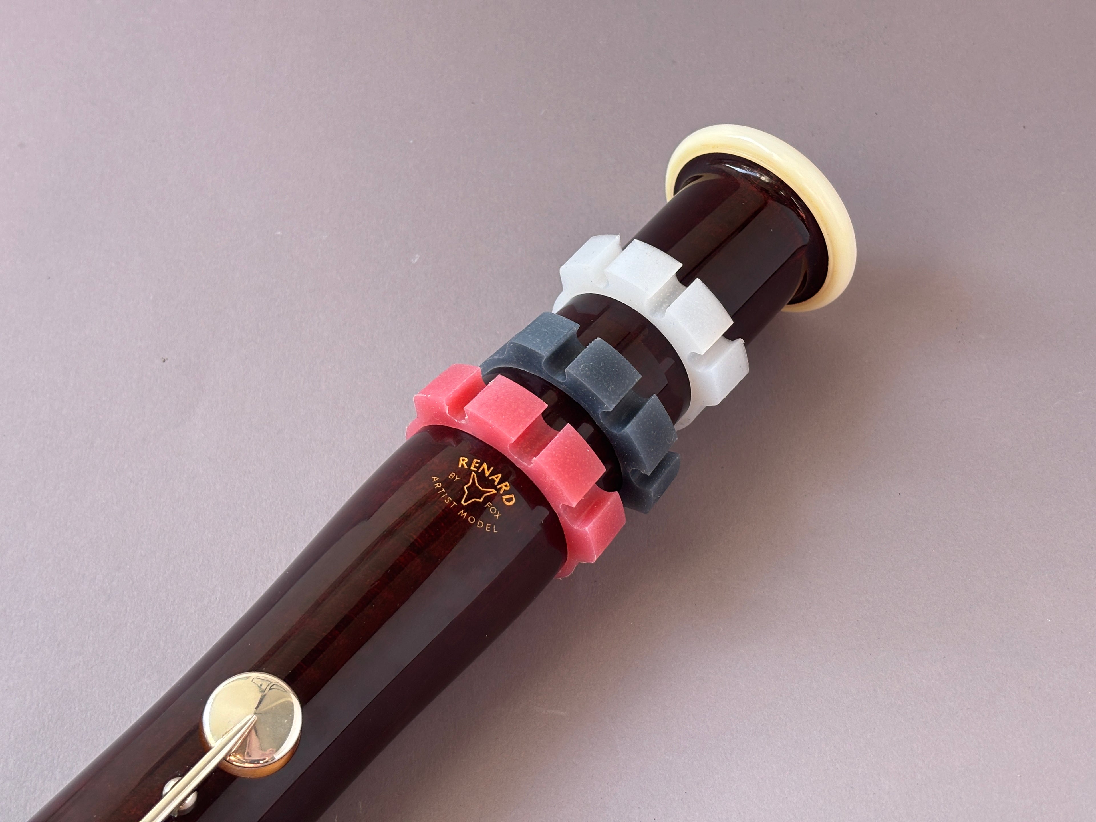 Bassoon Bell Reed Holder - Silicone Ring for 3 Reeds