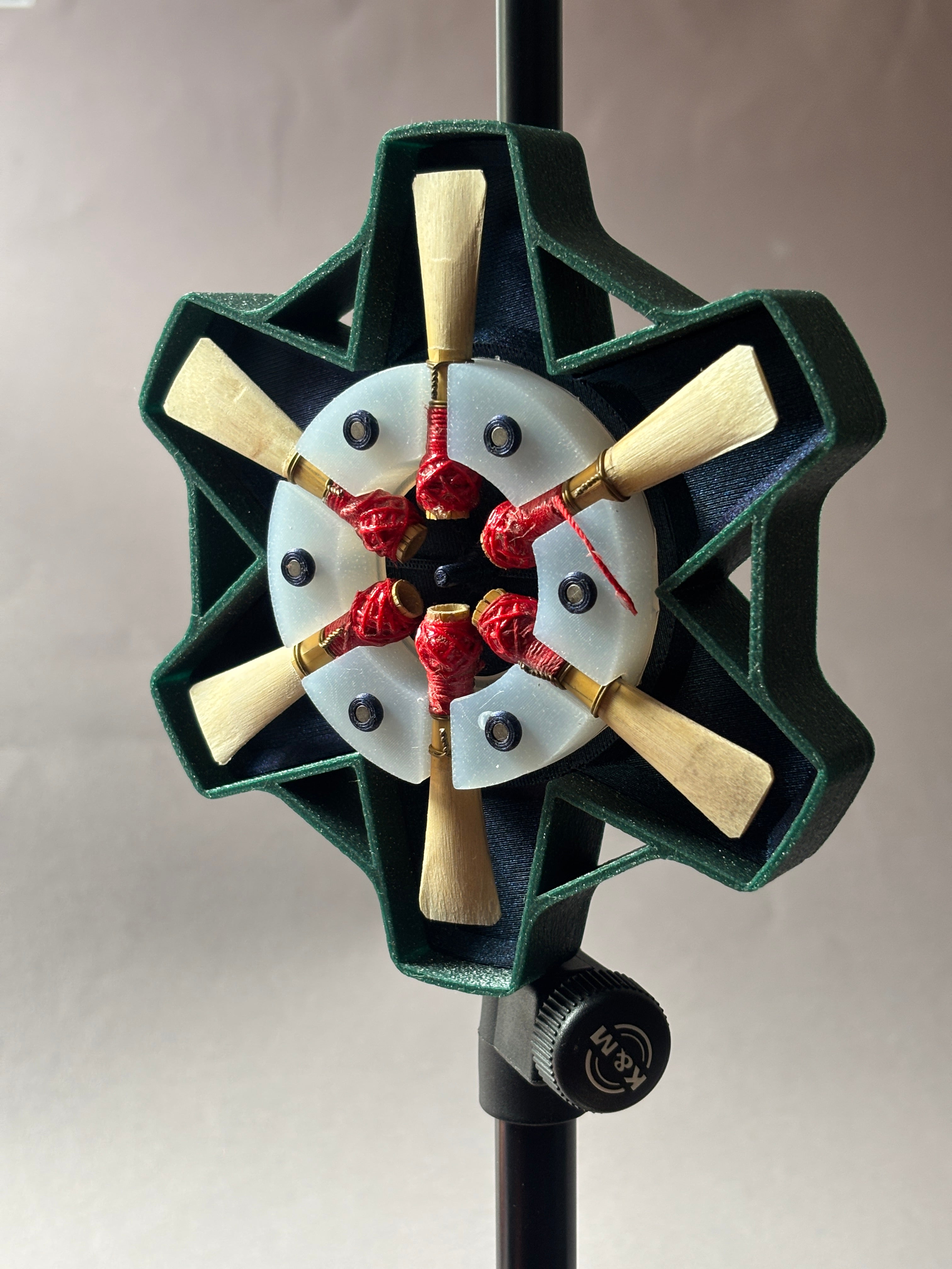 HEX-Case - Magnetic Bassoon Reed Case for 6 Reeds