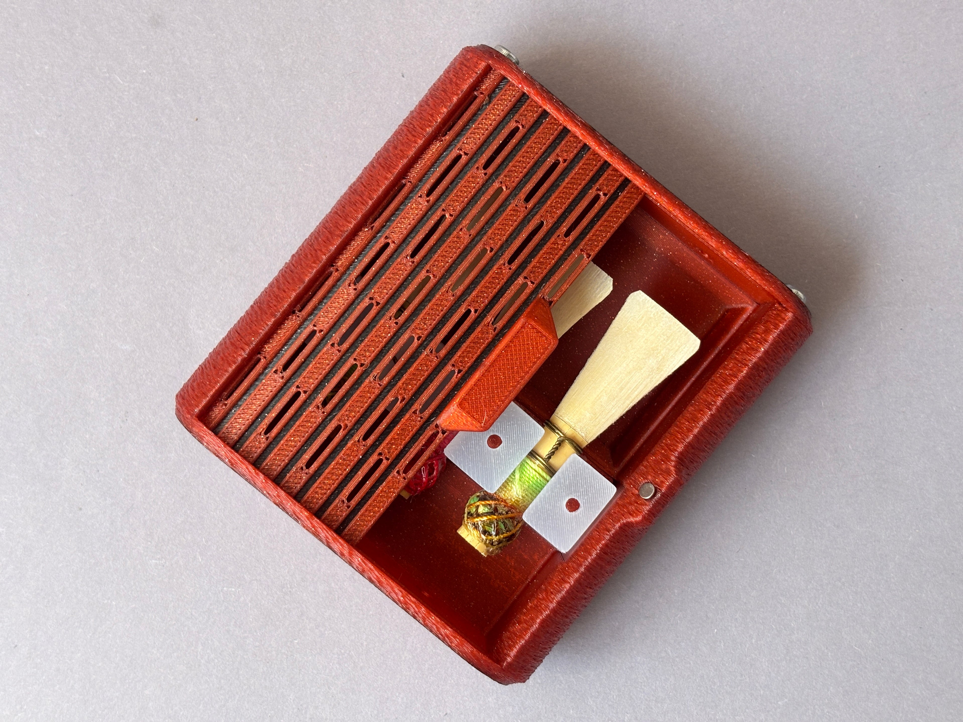 TAMBI - Bassoon Reed Case for 3 Reeds